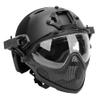 Tactical PJ Airsoft Fast Helmet F22, Full Face Protection with Detachable Mask and Goggles, Outdoor Riding Helmet. view 3