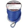 Extreme Max 3006.3482 BoatTector Solid Braid MFP Anchor Line with Thimble - 1/2" x 150', Royal Blue view 1