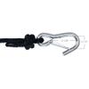 Extreme Max 3006.3438 BoatTector Solid Braid MFP Anchor Line with Snap Hook - 1/2" x 100', Black view 2