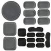 AOUTACC Universal Airsoft Helmet Pads, Helmet Replacement Foam Padding Kits Set Accessories Mats for Fast/Mich/ACH/USMC/PASGT Helme(EVA Foam, Gray) view 1