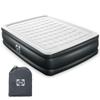 Sealy Tritech Queen Sized 20" Air Mattress Bed 2 Person w/Built-in AC Pump & Bag view 1