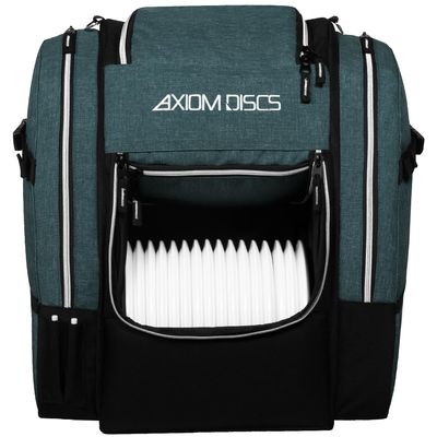 Axiom Discs Voyager Lite Backpack Disc Golf Bag (Heather Teal)