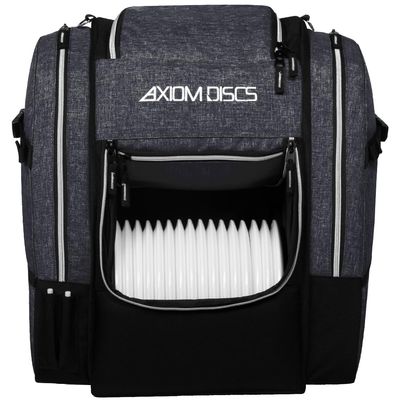 Axiom Discs Voyager Lite Backpack Disc Golf Bag (Black)