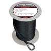 Extreme Max 3006.3472 BoatTector Solid Braid MFP Anchor Line with Thimble - 1/2" x 150', Black view 1