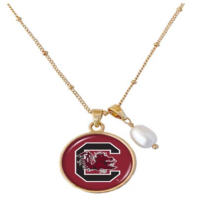 From the Heart Enterprises South Carolina Gamecocks Diana Saturn Style Necklace Jewelry Gift USC
