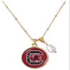 From the Heart Enterprises South Carolina Gamecocks Diana Saturn Style Necklace Jewelry Gift USC view 1