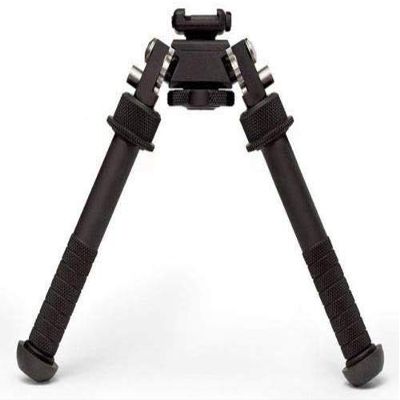 N / C CNC QD Quick Release Tactical V8 Airsoft Bipod Can Be Tilted 360 Degrees, 6.5-9 Inch Bipod Can Be Adjusted with Picatinny Rail Mounting Swivel Adapter