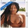 Trends International Sports Illustrated: Swimsuit Edition - Anita Marshall 20 Wall Poster, 14.72" x 22.37", Premium Poster & Push Pin Bundle view 3