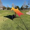 Neso Sidelines 1 Sports Tent - Lightweight and Portable Sun Shelter and Shade Tent for Outdoor Activities - Patented Reinforced Corners - UPF 50+ Sun Protection - 5.5 ft Tall, 7 x 4.5 ft - Sunset view 2