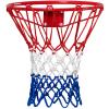 NEIJIANG Basketball Net Replacement, 2025 Upgrade Thick Professional Basketball Nets Heavy Duty Outdoor, All Weather Anti Whip Color Never Fade -12 Loops (Red White Blue) (1Pc) view 1