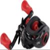 Abu Garcia Max X Low Profile Baitcast Reel, Size LP (1539733), 4 Stainless Steel Ball Bearings + 1 Roller Bearing, Synthetic Star Drag, Max of 15lb | 6.8kg view 1