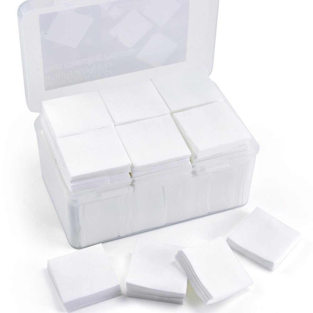 PINGMIC 1400 Gun Cleaning Patches in Box, 2" Highly Absorbent Cloth, Lint-Free Gun Patches for .22 to .45 Cal, 5.56/9mm, Firearms Cleaning Supplies Maintenance Accessories