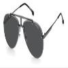 Carrera CARRERA 1032/S V81 DARK RUTHENIUM BLACK 62/12/145 UNISEX Sunglasses view 1