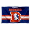 Broncos Throwback Vintage Retro 3x5 Banner Flag view 1