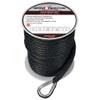 Extreme Max 3006.3468 BoatTector Solid Braid MFP Anchor Line with Thimble - 1/2" x 100', Black view 1