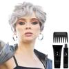 Bundle - 5 item: Max Wig by Rene Paris, Christy's Wigs Q & A Booklet, 2oz Travel Size Wig Shampoo, HD Smooth and Wide Tooth Comb - Color: Mochaccino-R view 1
