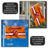 Buccaneers Throwback Vintage Retro 3x5 Banner Flag view 3