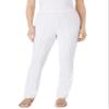 Woman Within Plus Size Petite Knit Pull-On Elastic-Waist Pants - 38 WP, White view 1
