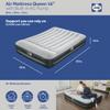 Sealy Tritech 16 Inflatable Air Mattress Bed with Built-in Pump, Storage Bag, and Repair Patch for Indoor and Outdoor Use, Queen view 2