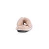 DARLENE MICRO CHENILLE THONG SLIPPERS - HONEY WHEAT, SIZE L view 3