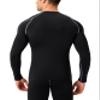 Men's Compression Shirts Long Sleeve, Base-Layer Quick Dry Workout T Shirts Sports Running Tops for Gym B Grey view 2