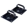 MIZUGIWA Boat Ring Hatch Pull Flush Lift, Black Flush Ring Pull, Marine Grade 316 Stainless Steel,Pack of 2 view 2