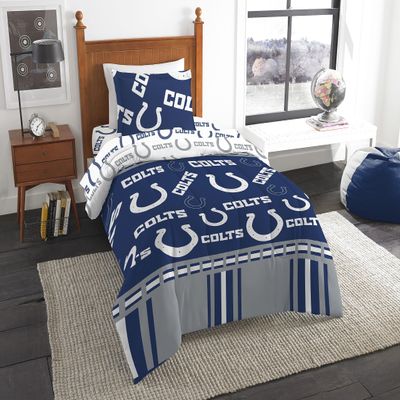 Northwest NFL Indianapolis Colts Unisex-Adult "Rotary" Bed in a Bag Set, Twin, Rotary