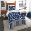 Northwest NFL Indianapolis Colts Unisex-Adult "Rotary" Bed in a Bag Set, Twin, Rotary view 1