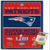 Trends International NFL New England Patriots - Champions 19 Wall Poster, 14.72" x 22.37", Premium Poster & Push Pin Bundle view 1
