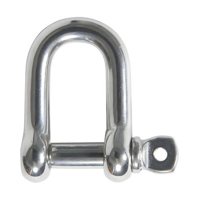 MarineNow 316 Stainless Steel D-Shackle Marine Grade Choose Size and Pack Quantity (08 mm (5/16"), 10-Pack)