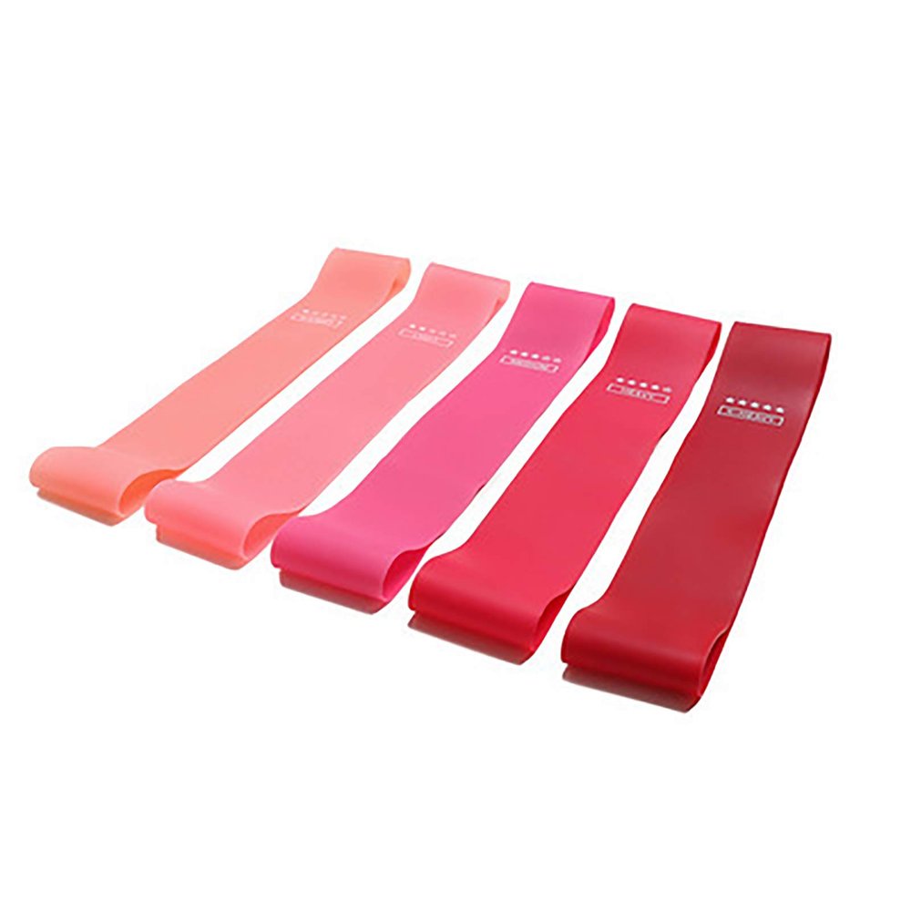 Cicilin Resistance Band 5PCS Set Fitness 5 Levels Latex Gym Strength Training Rubber Loops Bands Fitness Cross Fit Equipment Yoga Exercise Pull Rope Elastic Bands (Set 3)