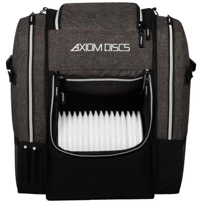 Axiom Discs Voyager Lite Backpack Disc Golf Bag (Heather Gray)