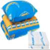 Northwest NFL Los Angeles Chargers "Rotary" Bed in a Bag Set, Twin, Rotary view 1