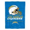 Northwest NFL Los Angeles Chargers Comforter and Sham Set, Twin, Draft view 2