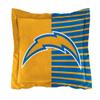 Northwest NFL Los Angeles Chargers Comforter and Sham Set, Twin, Draft view 3
