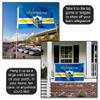 Chargers Throwback Vintage Retro 3x5 Banner Flag view 4