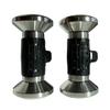 Egg Weights Adjustable Dumbbell 7.0 lbs Set Stainless Steel Hand Weights with Anti-Slip Silicone Rubber Finger Loop for Training, Boxing, and Workout for Men and Women - 2 Dumbbells, 3.5 lbs Each Hand view 4