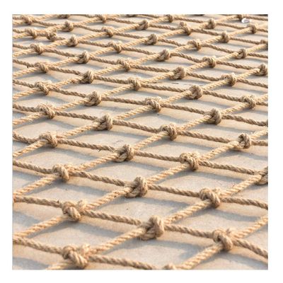 Hemp Rope Net Endurance Automotive Cargo Nets Photo Wall Decoration Mesh Nets Endurance Climbing Rope Net Cargo Rope Net Balcony Railing Protection Fence Net