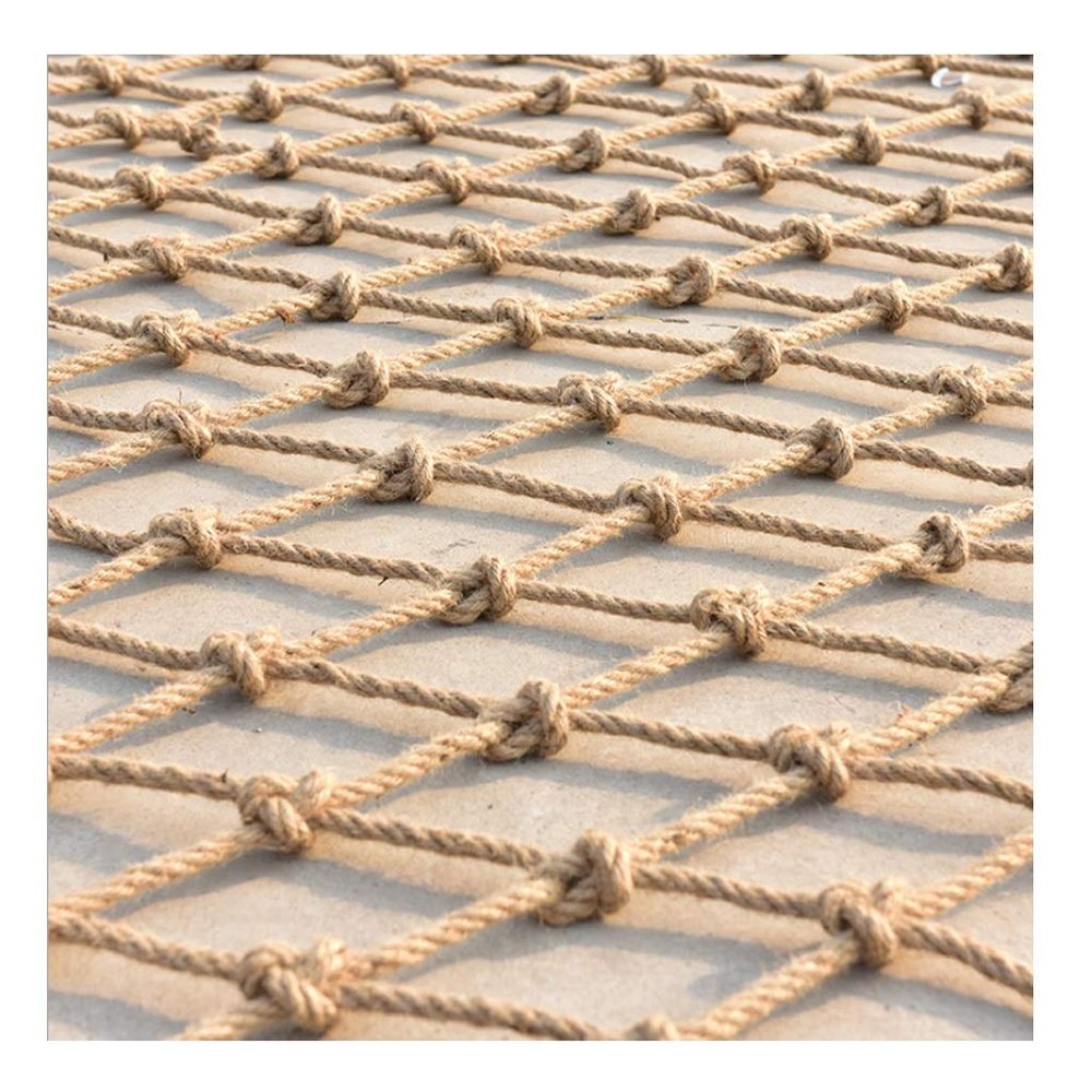 Hemp Rope Net Endurance Automotive Cargo Nets Photo Wall Decoration Mesh Nets Endurance Climbing Rope Net Cargo Rope Net Balcony Railing Protection Fence Net
