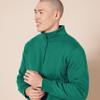 Amazon Essentials Men's Long-Sleeve Quarter-Zip Pullover Fleece Sweatshirt, Green, Medium view 4