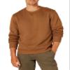 Amazon Essentials Men's Fleece Crewneck Sweatshirt, Toffee Brown, Large view 1