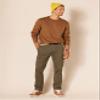 Amazon Essentials Men's Fleece Crewneck Sweatshirt, Toffee Brown, Large view 4