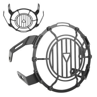 Yctze Motorcycle Headlight Guard 5Pcs Headlight Guard Kit Front Headlight Guard Cover Guard Grille Protector Headlamp Guard Headlight Grille Cover Fit for 900/ Scrambler
