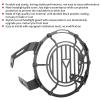 Yctze Motorcycle Headlight Guard 5Pcs Headlight Guard Kit Front Headlight Guard Cover Guard Grille Protector Headlamp Guard Headlight Grille Cover Fit for 900/ Scrambler view 3
