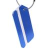Flybloom Aluminum Luggage Tags Travel Suitcase Bag Baggage Tag(Blue) view 3