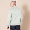 Amazon Essentials Men's Long-Sleeve Quarter-Zip Pullover Fleece Sweatshirt, Light Grey, Small view 3