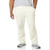 Amazon Essentials Men's Fleece Open Bottom Sweatpant (Available in Big & Tall), Off-white, Large view 4