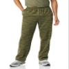 Amazon Essentials Men's Relaxed Straight Leg Fleece Open Bottom Sweatpant (Available in Big & Tall), Military Green Abstract Camo, XX-Large view 1