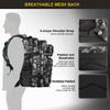 Zavothy Tactical Military Backpack for Men 40L Laptop Backpack Army Backpack 3 Day Assault Pack Molle Bag with a US Flag Patch for Hiking Gym Travel Black view 3