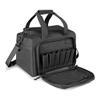 WINCENT Tactical Gun Range Bag for Handguns and Ammo, Shooting Duffle Range Pistol Bag with Magazine Slots Multiple Compartments, Black view 1